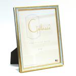 F.G. Galassi gold and blue ready made 8x10 picture frame - style 14880 at Frame It Waban Gallery