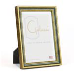 F.G. Galassi 4x6 green & gold ready made frame - style 16546 | Frame It Waban Gallery