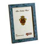 F.G. Galassi Blue 8x10 glossy burl wood ready made frame - style 23480 | Frame It Waban Gallery