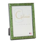 F.G. Galassi 4x6 green burl ready made frame - style 23846