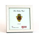 F.G. Galassi 5x5 ivory burl wood ready made picture frame - 24055