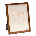 F.G. Galassi Cognac 8x10 Laquer Burlwood Ready Made Frame - style 23680 | Frame It/ Waban Gallery