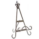 Bards style 935b 7 inch tall matte gold metal easel