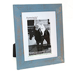 Frametastic 8x10 Rustic Treasures blue ready made frame - style ECO1-B-80