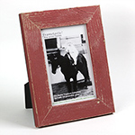 Frametastic 4x6 Rustic Treasures red ready made frame - style ECO1-R-46