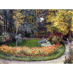 In The Garden by Claude Monet