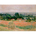 Haystack at Giverny by Claude Monet