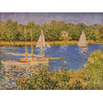 Seine at Argenteuil by Claude Monet