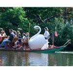 Boston public gardens swan boats photograph by Kurt Neumann | Frame It Waban Gallery