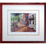 framed artwork "Afternoon Shadows" by Sergio Roffo