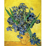 Still life with irises by Vincent van Gogh