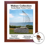 Waban Collection chestnut 11x14 picture frame - style 318