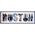 framed City of boston-2 photo collage by Kurt Neumann | Frame It Waban Gallery