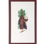 framed Artwork Merlot by barbie tidwell