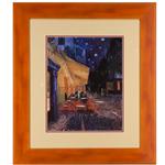 framed artwork "Cafe Terrace at Night" by Vincent Van Gogh