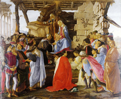 Adoration Of The Magi by Sandro Botticelli