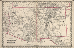 Arizona New Mexico 1867