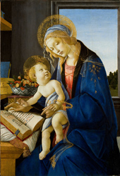 The virgin and child by Sandro Botticelli