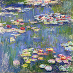 Water Lilies (edit) by Claude Monet