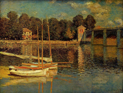 Pont Argenteuil by Claude Monet