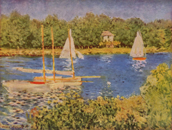 Seine at Argenteuil by Claude Monet