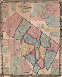 New Jersey Bergen&Passaic Counties 1861