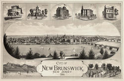 New Jersey New Brunswick 1880