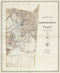 New Mexico Sante Fe 1883