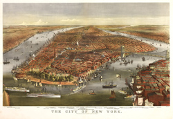 New York Manhattan 1870