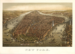 New York Manhattan 1874