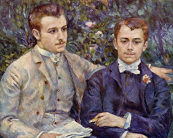 Charle & George Durand Ruel by Pierre Auguste Renoir