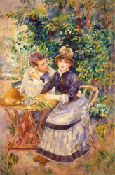 In the Garden by Pierre Auguste Renoir