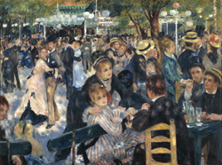 Le Moulin de la Galette by Pierre Auguste Renoir