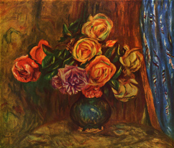 Roses by Pierre Auguste Renoir