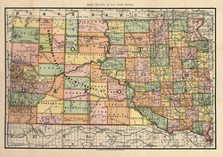 South Dakota 1892