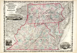 US Mid East Coast 1862