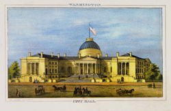 Washington DC City Hall c.1866