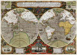 World Map 1595