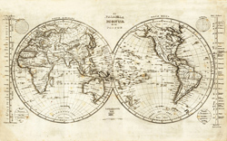 World Map 1839