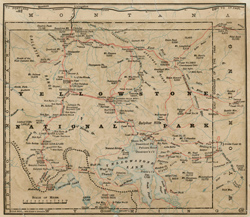 Yellowstone Park 1880