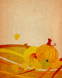 Thanksgiving themed background pattern image