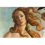 Birth of Venus (detail) by Sandro Botticelli