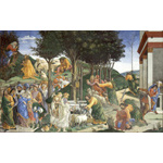 Eventos de la Vida de Moisés by Sandro Botticelli