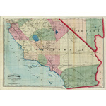 California&Nevada 1874 South Portion