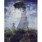 Women with Umbrella by Claude Monet