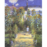 Garden by Claude Monet