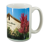 Ceramic mug, 15 oz. White