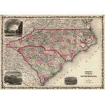 North South Carolina 1861