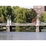 Public Garden Bridge Boston MA