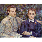 Charle & George Durand Ruel by Pierre Auguste Renoir